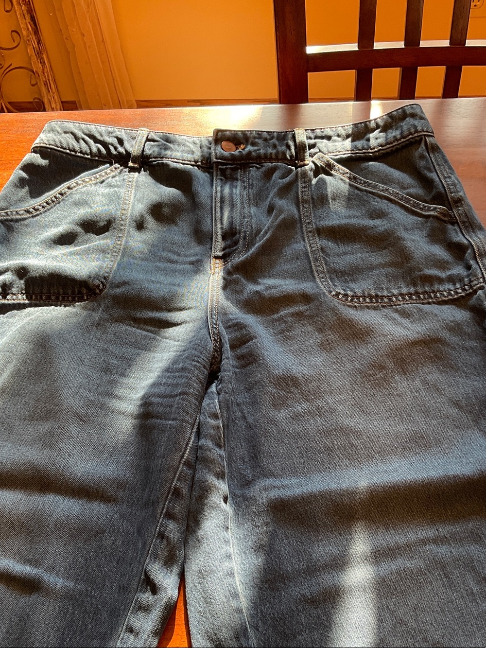 Talbots Summerweight Straight Leg Ankle Jeans 12
